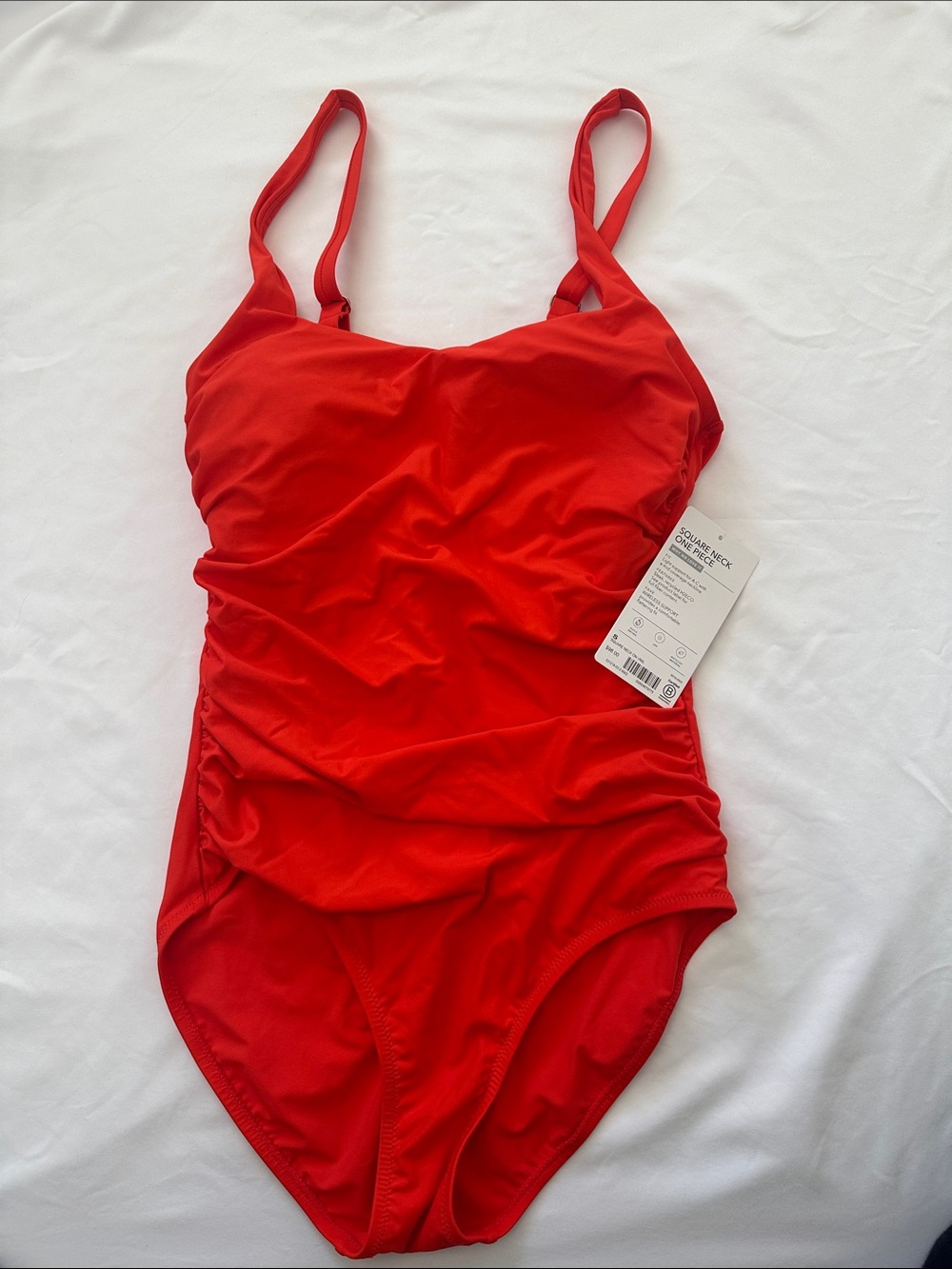 NWT Athleta One-Piece Swimsuit with Adjustable Straps sz S